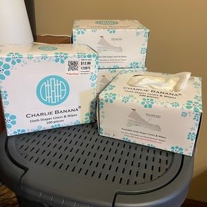 Charlie Banana disposable cloth diaper liners